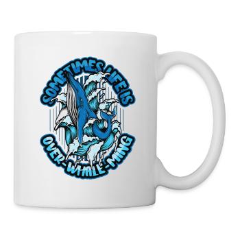 Manchmal Ist Das Leben Zu Schön, Um Wahr Zu Sein - Tasse - Weiß - Rechts