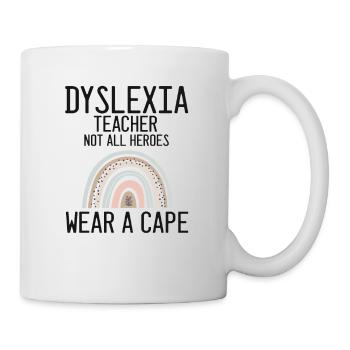 Dyslexia Therapy for Dyslexia Month - Mug - white - Right