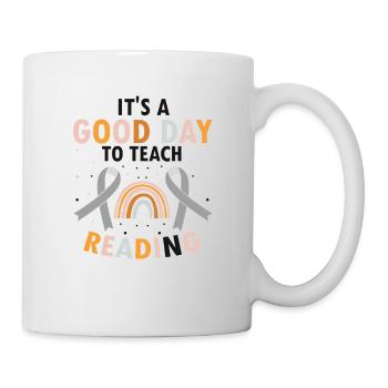 Dyslexia Therapy for Dyslexia Month - Mug - white - Right