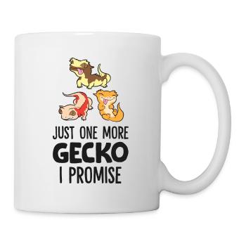 Just One More Crested Gecko Reptile Pet Crested - Mug - white - Right