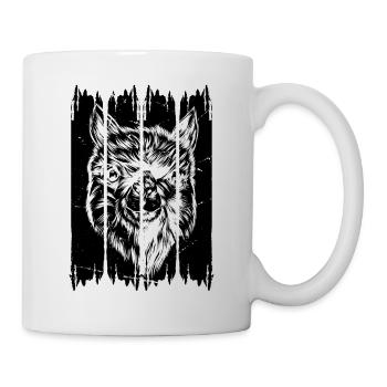Alpaga Llama Tête Llama Farmer - Llamas Llama Alpa - Mug blanc - blanc - Droite