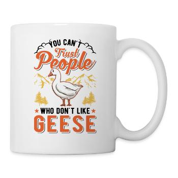 Oies Cadeau Goose Lovers Goose Éleveurs d’oies - Mug blanc - blanc - Droite