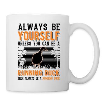 Indian Running Duck Gift Running Duck - Mug - white - Right