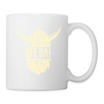 da viking helmet Design for a viking culture - Tasse - Weiß - Rechts