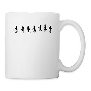 Fitness Roping - Jumping rope for women - Mug - white - Right