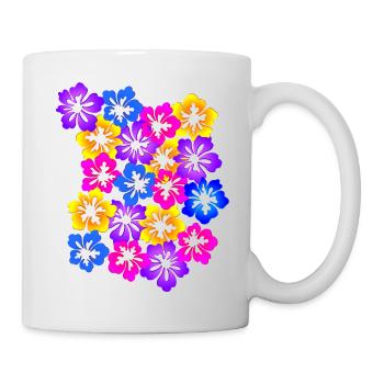 Flower carpet - Mug - white - Right