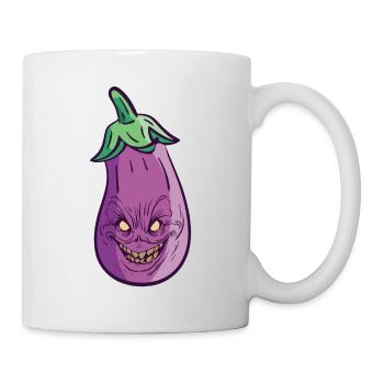 Halloween Eggplant Monster Healthy Food Lovers - Mug - white - Right