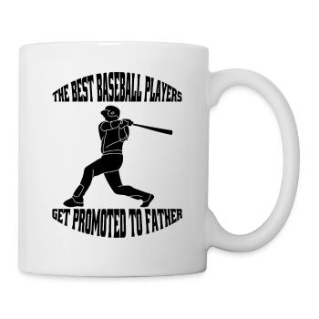 Baseball Baseball amoureux papa jeu de baseball papa - Mug blanc - blanc - Droite