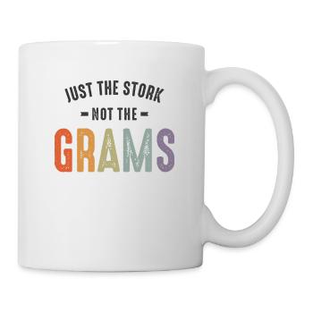 Just The Stork Not The Grams - Grandma Mommy - Mug - white - Right