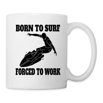 Surfer Surf instructor Surfboard surfing Surfing - Mug - white - Right