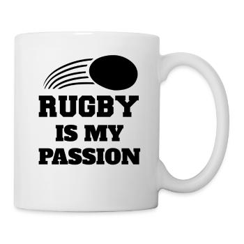 Rugby Coach Rugby Team Gift Rugby Player - Mug - white - Right