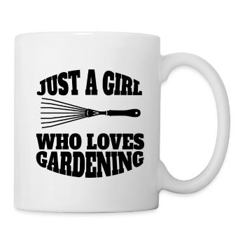 Gardener Garden Girl Hobby Gardener Orchard - Mug - white - Right