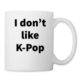 Coréen - Mug blanc - blanc - Droite