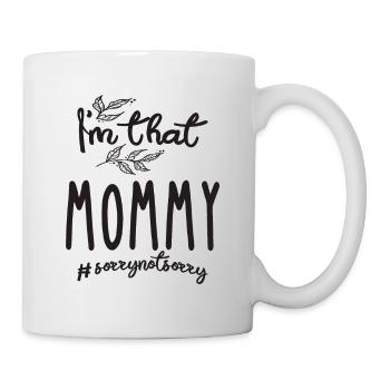 Je suis cette maman - Mère - Mug blanc - blanc - Droite