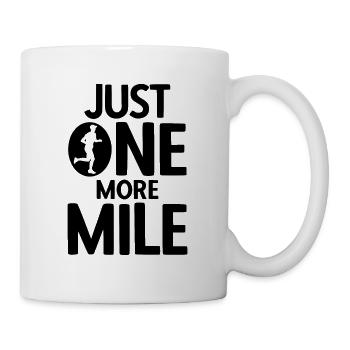 Läufer Joggen - Tasse - Weiß - Rechts