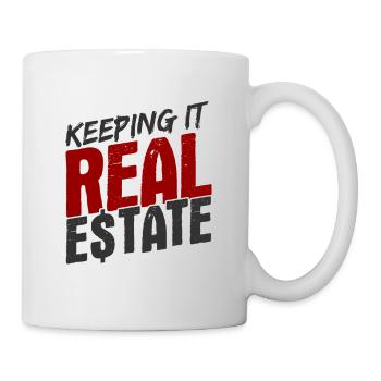 Immobilien-Händler Für Immobilien-Makler - Tasse - Weiß - Rechts
