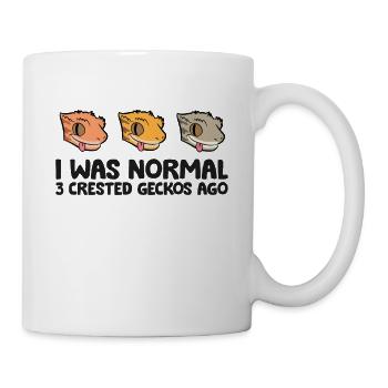 I Was Normal 3 Crested Geckos Ago Pet Crested - Mug - white - Right