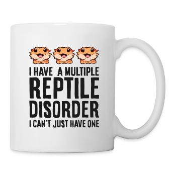 I Have Multiple Reptile Disorder I Can't Just - Mug - white - Right