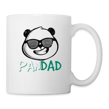 Pandad Mens Panda Bear Dad Coolest Father Fun Fath - Mug - white - Right