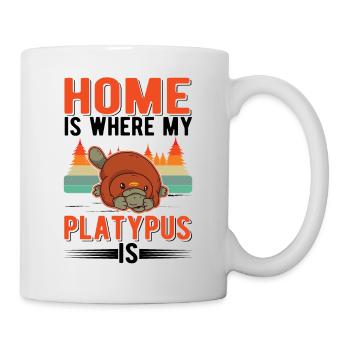 Platypus at home Platypus - Mug - white - Right
