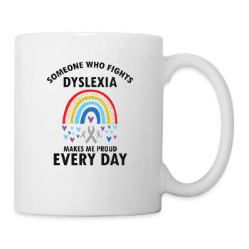 Dyslexia Intervention for Dyslexia Therapy - Mug - white - Right