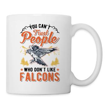 Falcon Gift Falcon Breeding Falcon Breeder Falconer - Mug - white - Right