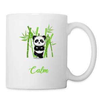 Panda Girl Cute Panda Bear Panda Lover Heart Love - Tasse - Weiß - Rechts