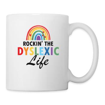 Dyslexia Therapy for Dyslexia Month - Mug - white - Right