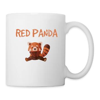Panda roux Anatomie d’un zoologiste scientifique du panda roux - Mug blanc - blanc - Droite