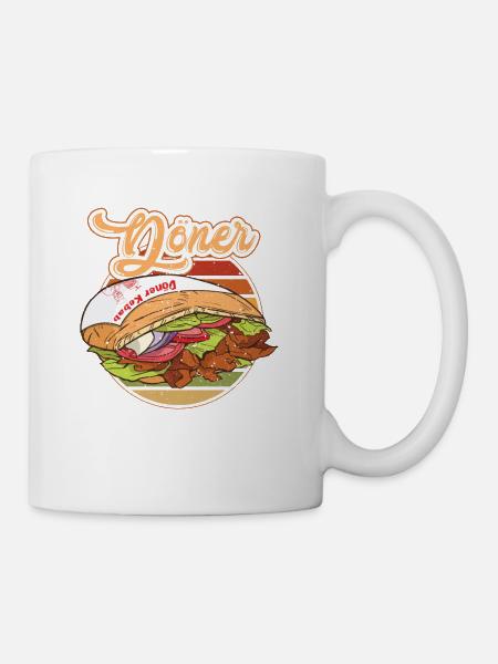Döner Mein Untergang - Tasse - Weiß