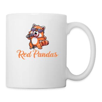 Red Pandas Are Cool Funny Panda Lover Cute Red Pan - Mug - white - Right