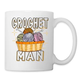 CROCHET MAN - Tasse - Weiß - Rechts