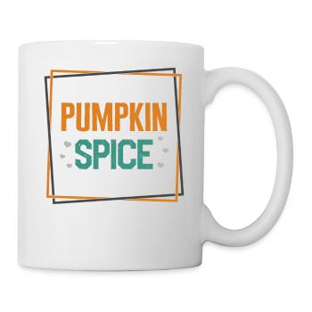 Halloween Theme Cute Pumpkin Spice Coffee Lover - Mug - white - Right