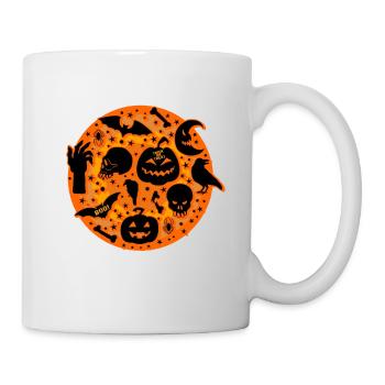 Chemise de costume d’Halloween, Trick Or Treat Witchy - Mug blanc - blanc - Droite
