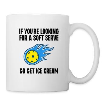 Si vous êtes à la recherche d’une portion molle, allez chercher Ice Crea - Mug blanc - blanc - Droite