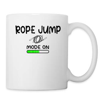 Fitness Roping - Jumping rope for women - Mug - white - Right