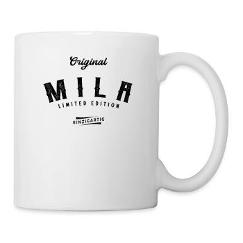 Mila Limited Edition - Tasse - Weiß - Rechts