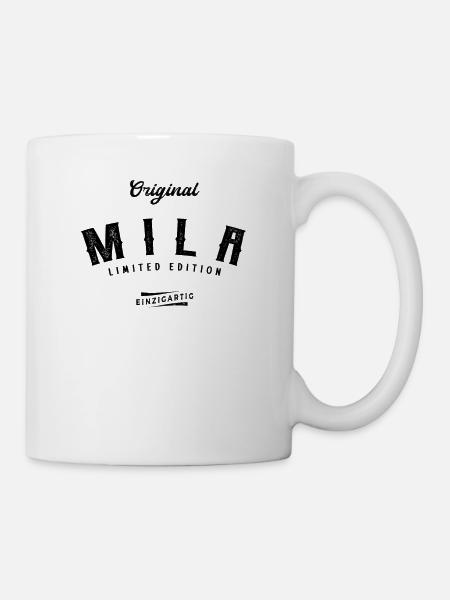 Mila Limited Edition - Tasse - Weiß