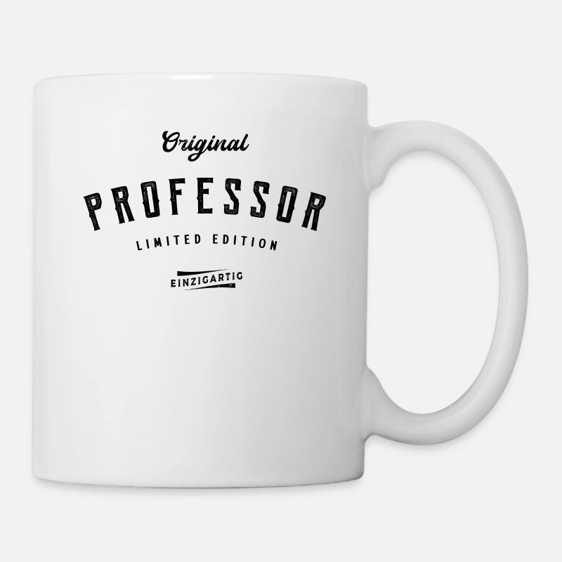 Professor Limited Edition Uni Lustig Professoren - Tasse - Weiß