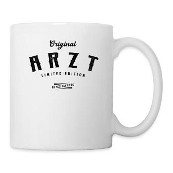 Arzt Limited Edition Mediziner - Tasse - Weiß - Rechts