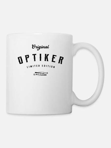 Optiker Limited Edition - Tasse - Weiß