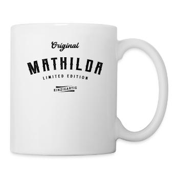 Mathilda Limited Edition - Tasse - Weiß - Rechts