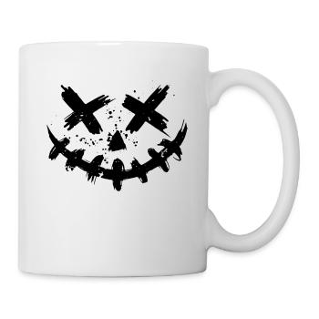 Halloween mask disguise - Mug - white - Right