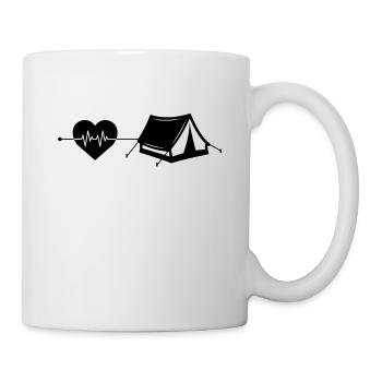 Wohnmobil Herzschlag - Tasse - Weiß - Rechts