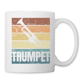 Trumpet Brass Passion - Mug - white - Right