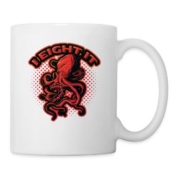 I Eight It Octopi 8 Arms Ocotpus - Mug - white - Right