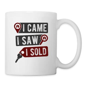 Immobilien-Händler Für Immobilien-Makler - Tasse - Weiß - Rechts