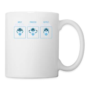 Wise Robots Computer Programmer Engineer Software - Mug - white - Right