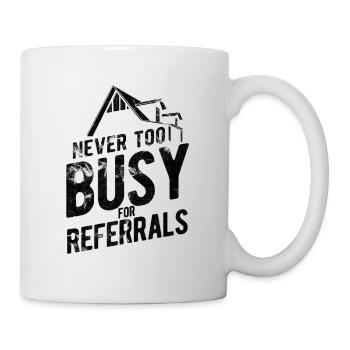 Immobilien-Händler Für Immobilien-Makler - Tasse - Weiß - Rechts