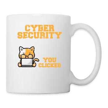 Computer Security Cyber Security Information Techn - Tasse - Weiß - Rechts